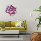 INFINITY WIRE Round Wall Art