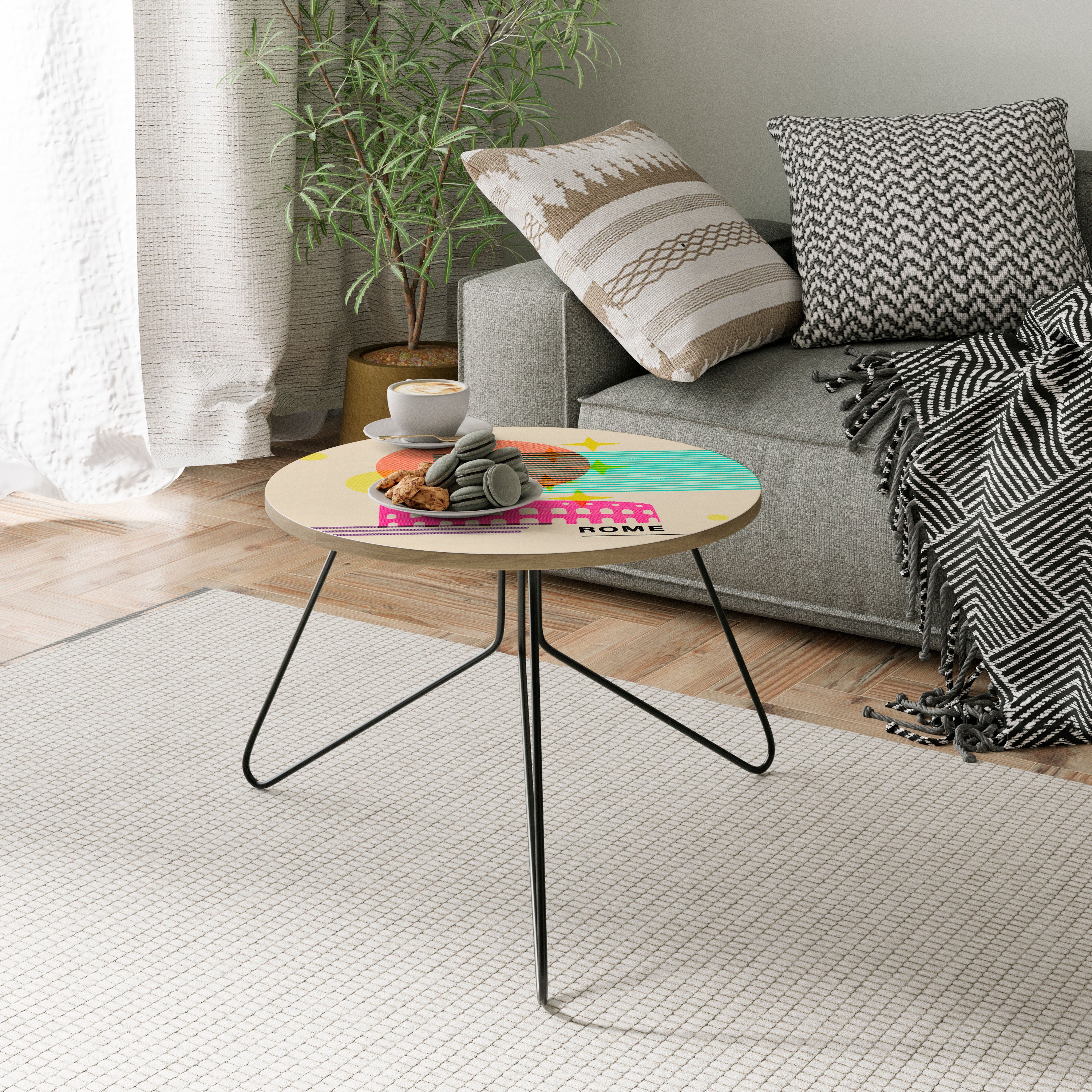 ROMAN SPARKLE Litet soffbord