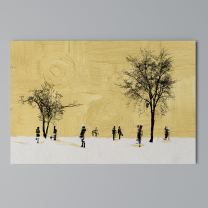 ERASED IN TIME Horizontal Canvas Print