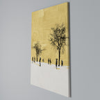 ERASED IN TIME Vertical Canvas Print