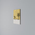 ERASED IN TIME Vertical Canvas Print