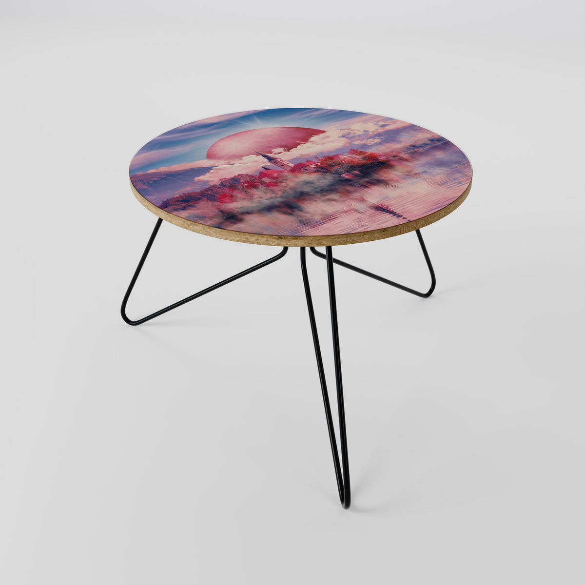 MARS OVER THE BLED LAKE Coffee Table