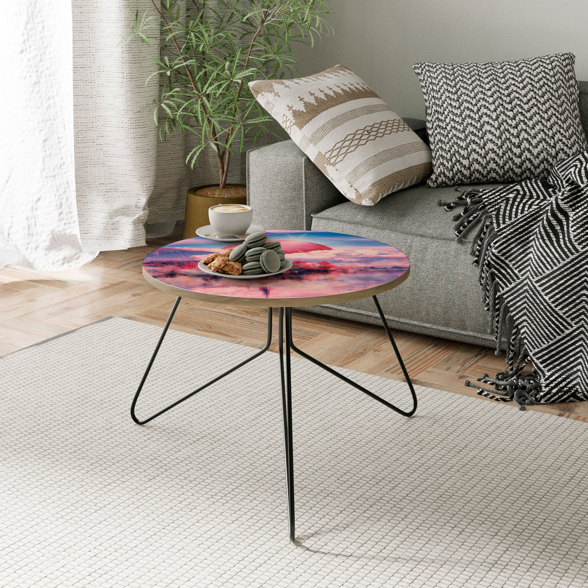 MARS OVER THE BLED LAKE Coffee Table