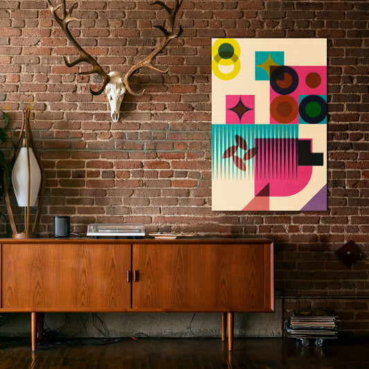FORM VARIETY Vertical Canvas Print