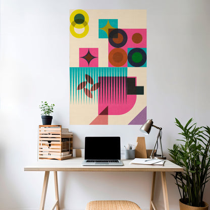 FORM VARIETY Peel and Stick Vertical Poster