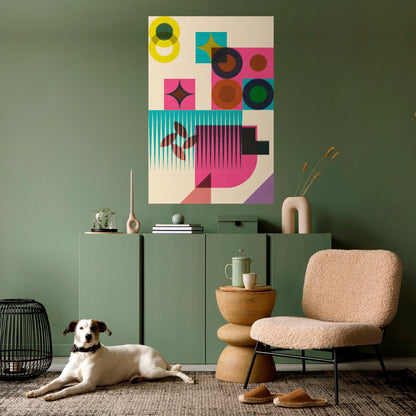 FORM VARIETY Peel and Stick Vertical Poster