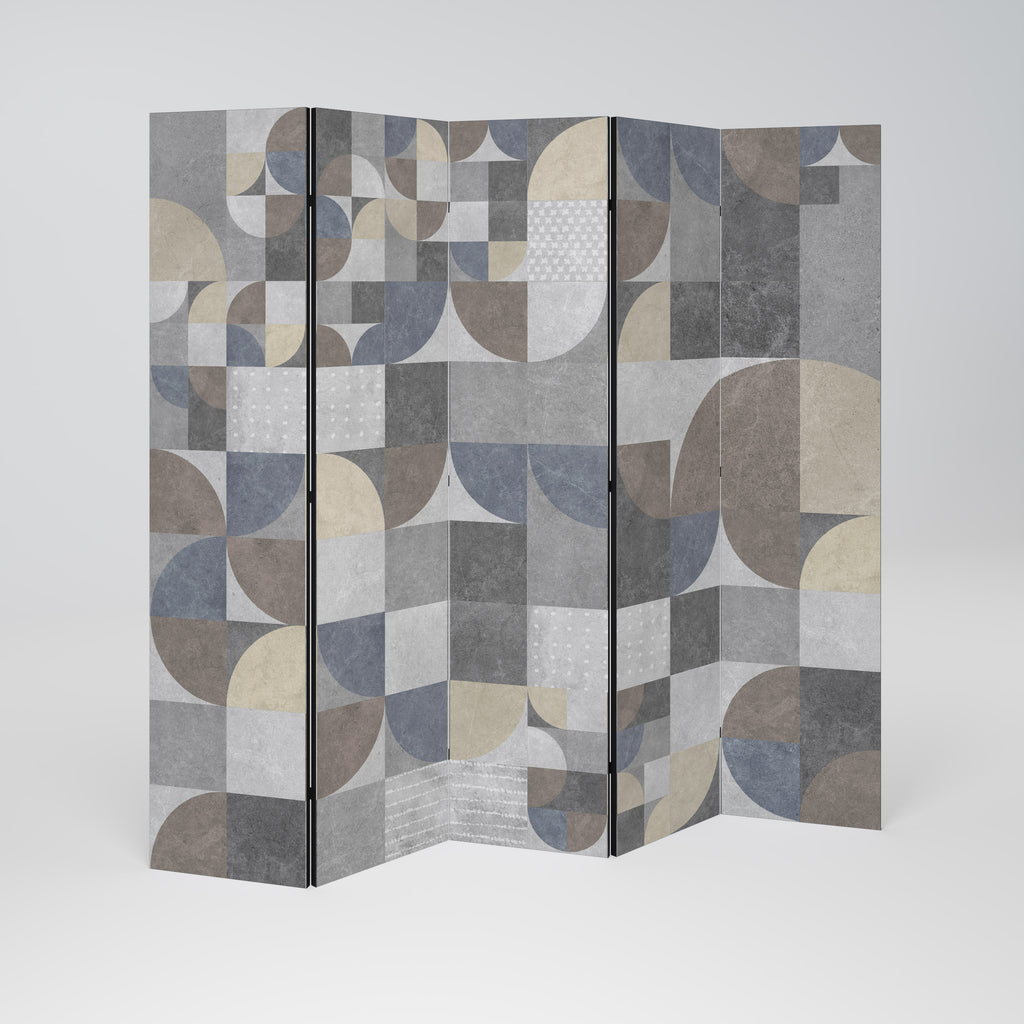 A PIECE OF SHAPE 5-Panel Room Divider