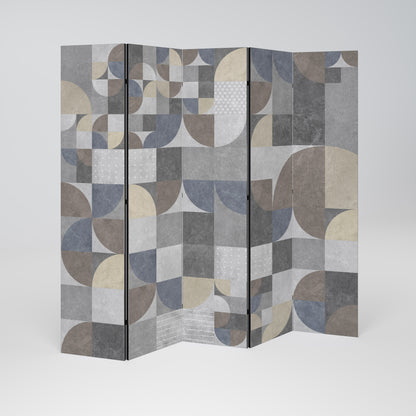 A PIECE OF SHAPE Dekorativ rumsavdelare – 5 paneler