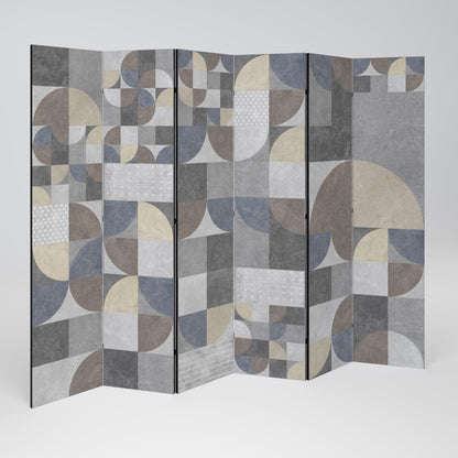 A PIECE OF SHAPE Dekorativ rumsavdelare med 6 paneler
