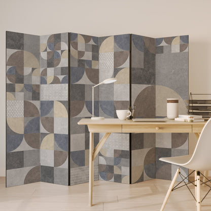 A PIECE OF SHAPE Dekorativ rumsavdelare med 6 paneler