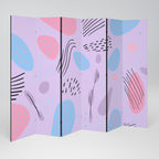 PINKY FRENZY Rumsavdelare 6 paneler