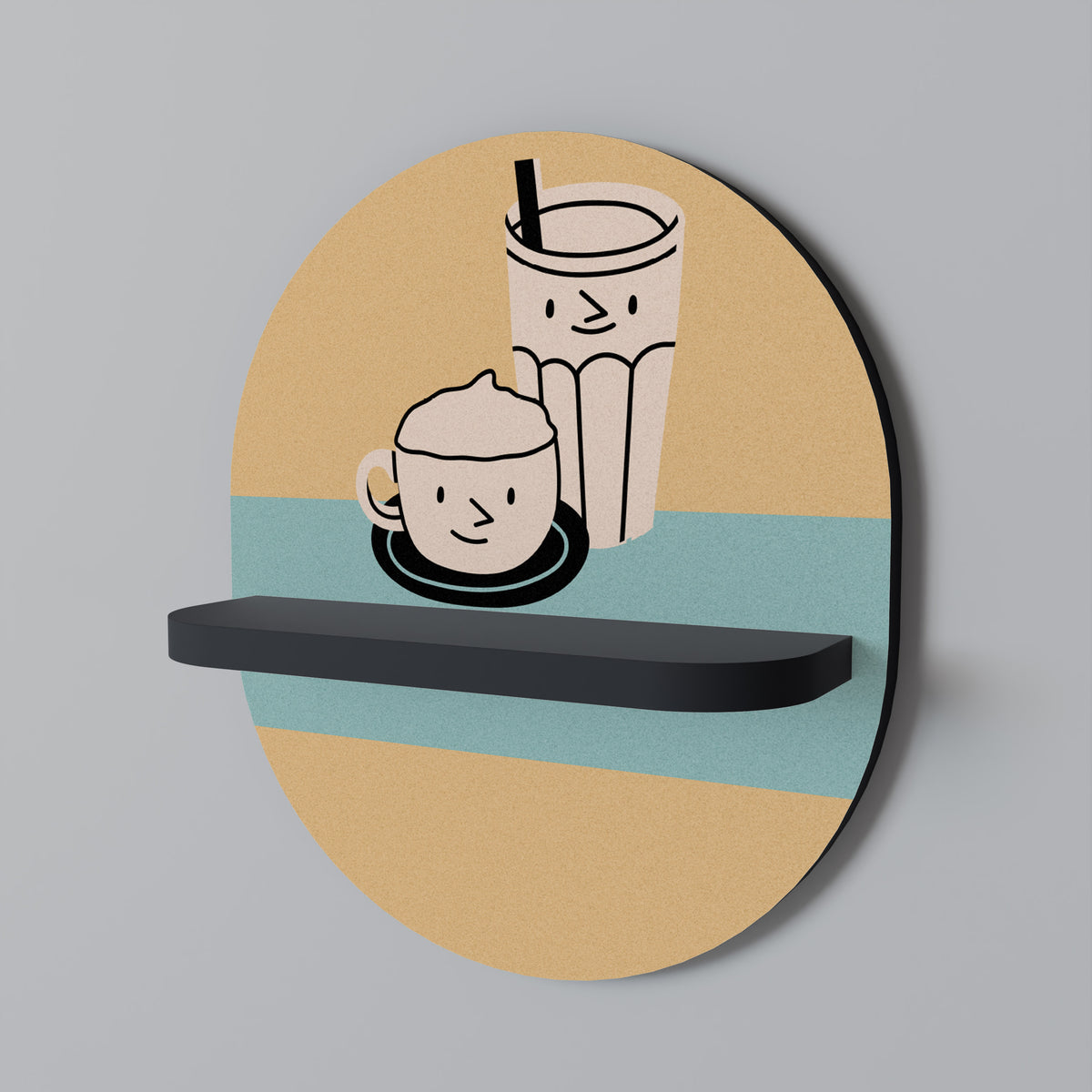 COFFEE PLEASURES Dekorationshylla