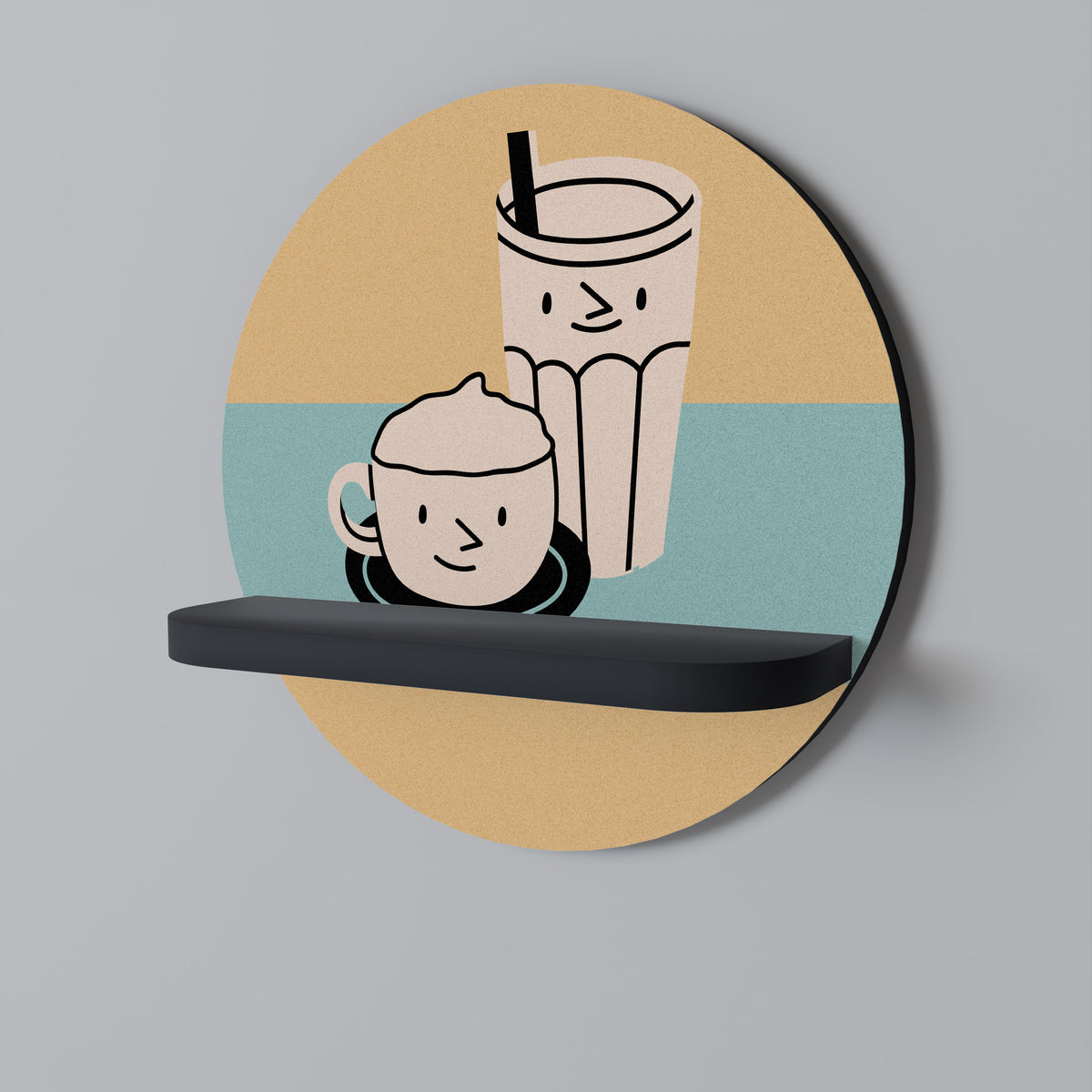 COFFEE PLEASURES Dekorationshylla