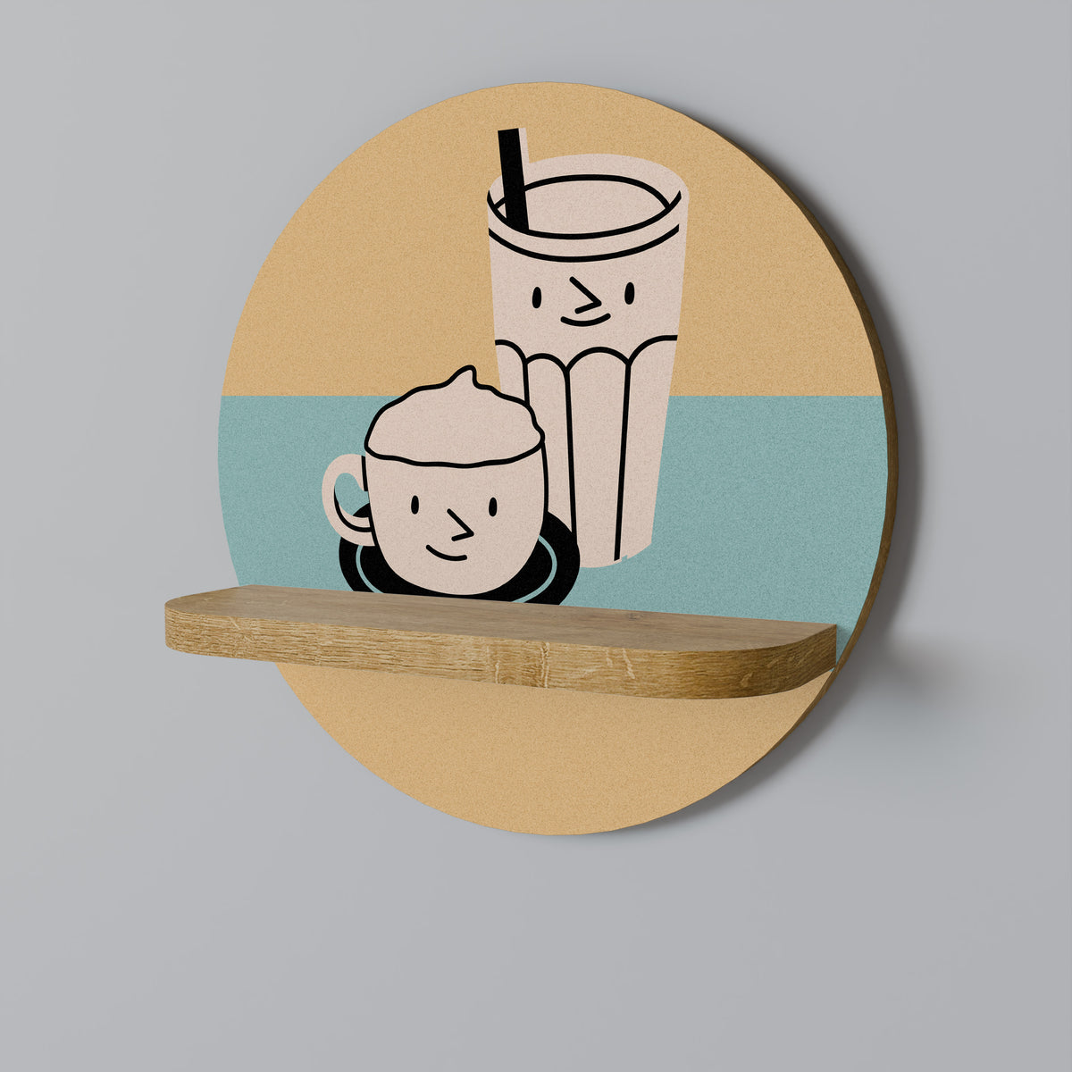 COFFEE PLEASURES Dekorationshylla