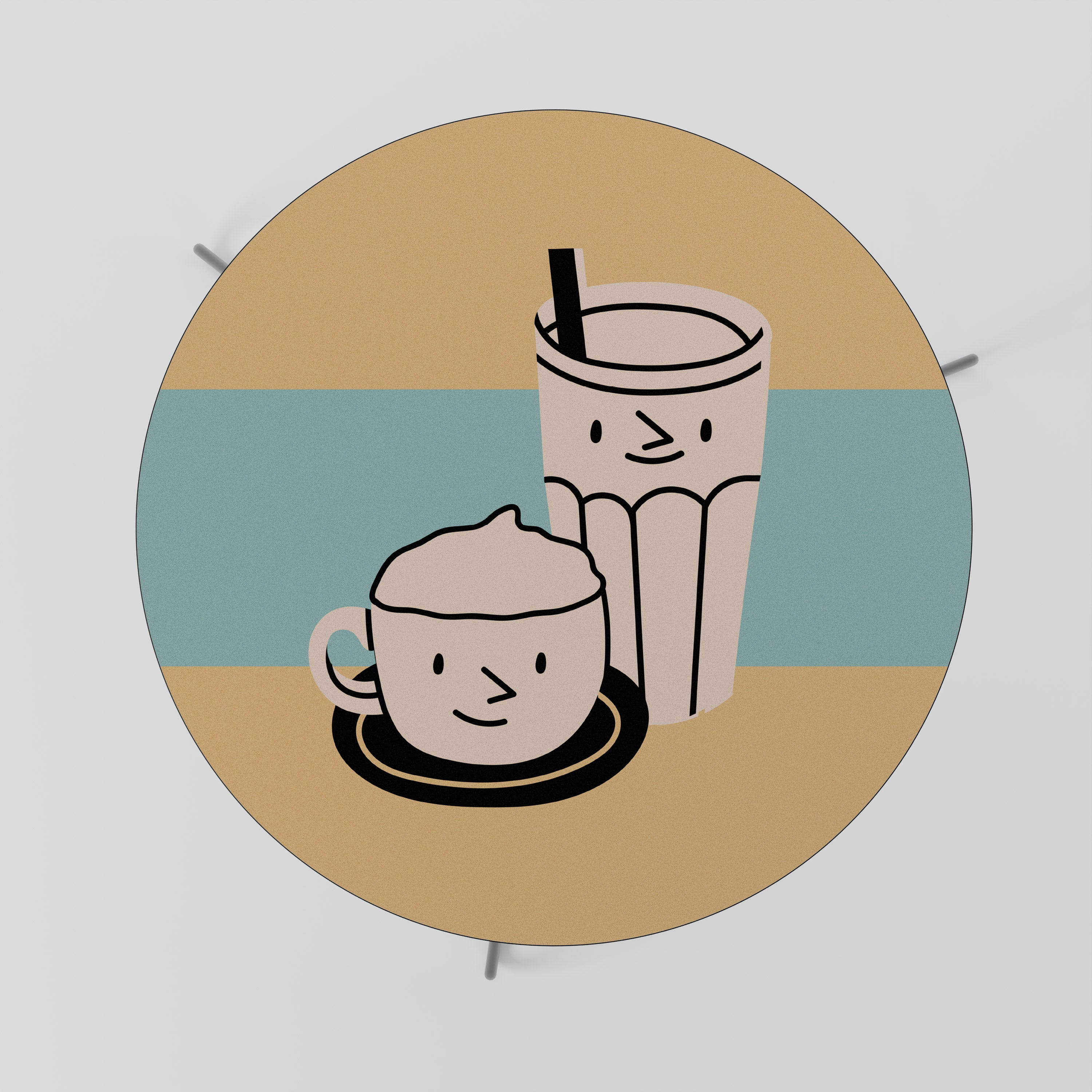 COFFEE PLEASURES Soffbord