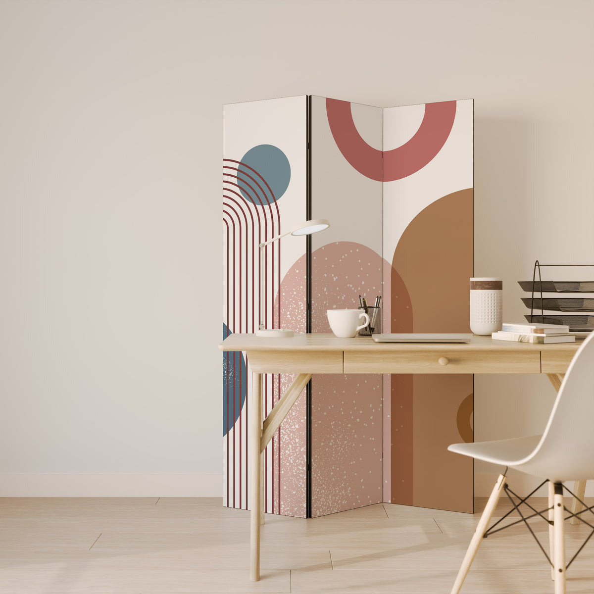 SHAPESCAPE LEAP 3-Panel Room Divider