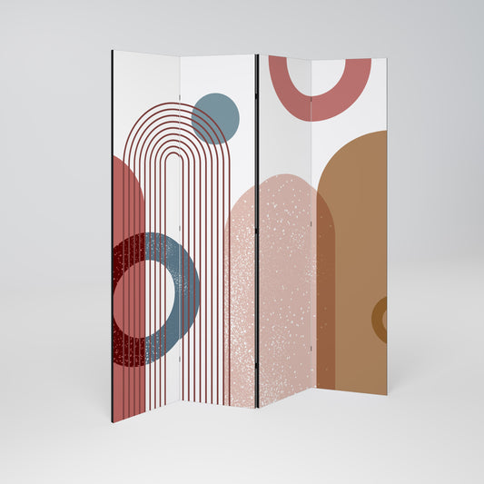 SHAPESCAPE LEAP Dekorativ rumsavdelare med 4 paneler