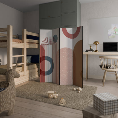 SHAPESCAPE LEAP Dekorativ rumsavdelare med 4 paneler