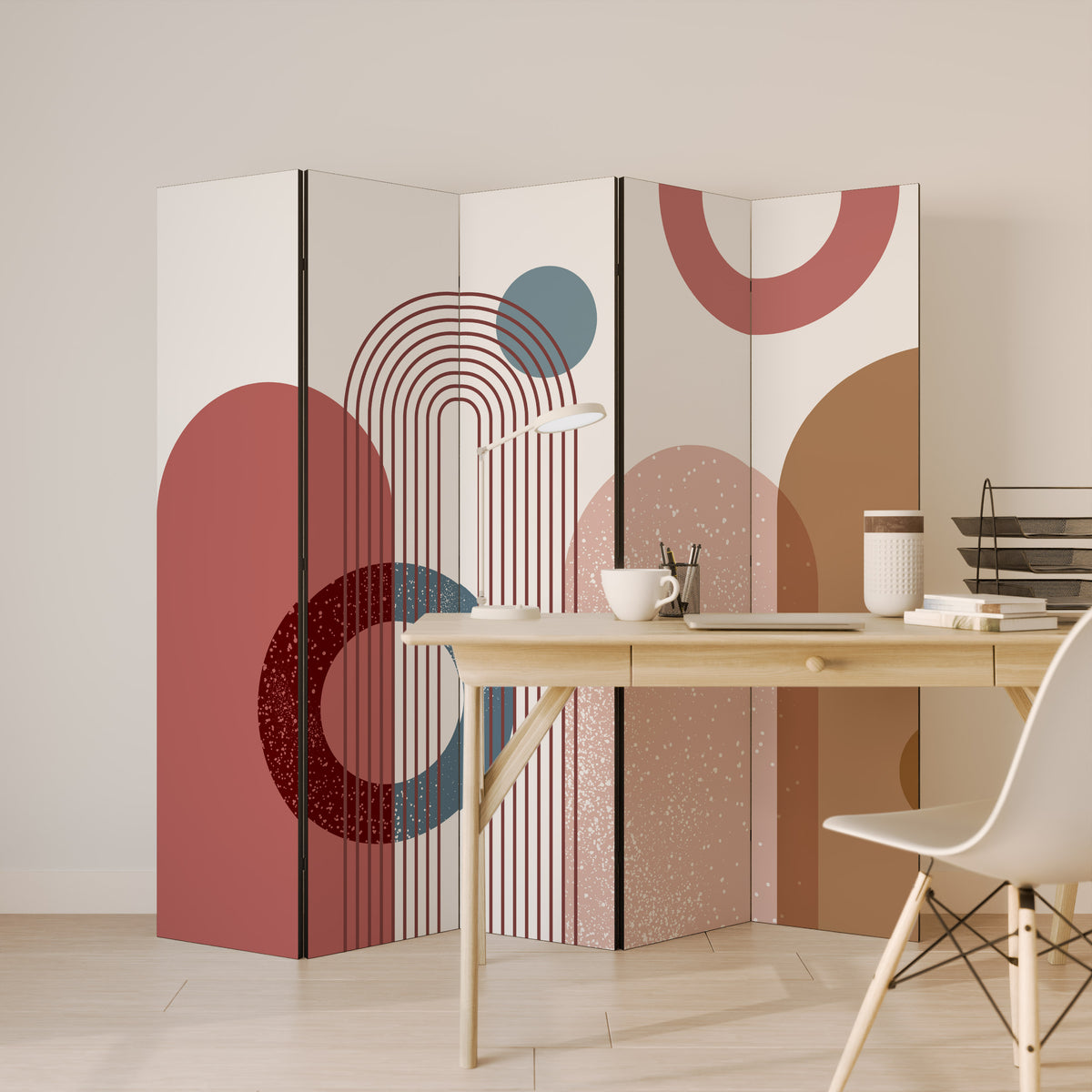 SHAPESCAPE LEAP 5-Panel Room Divider