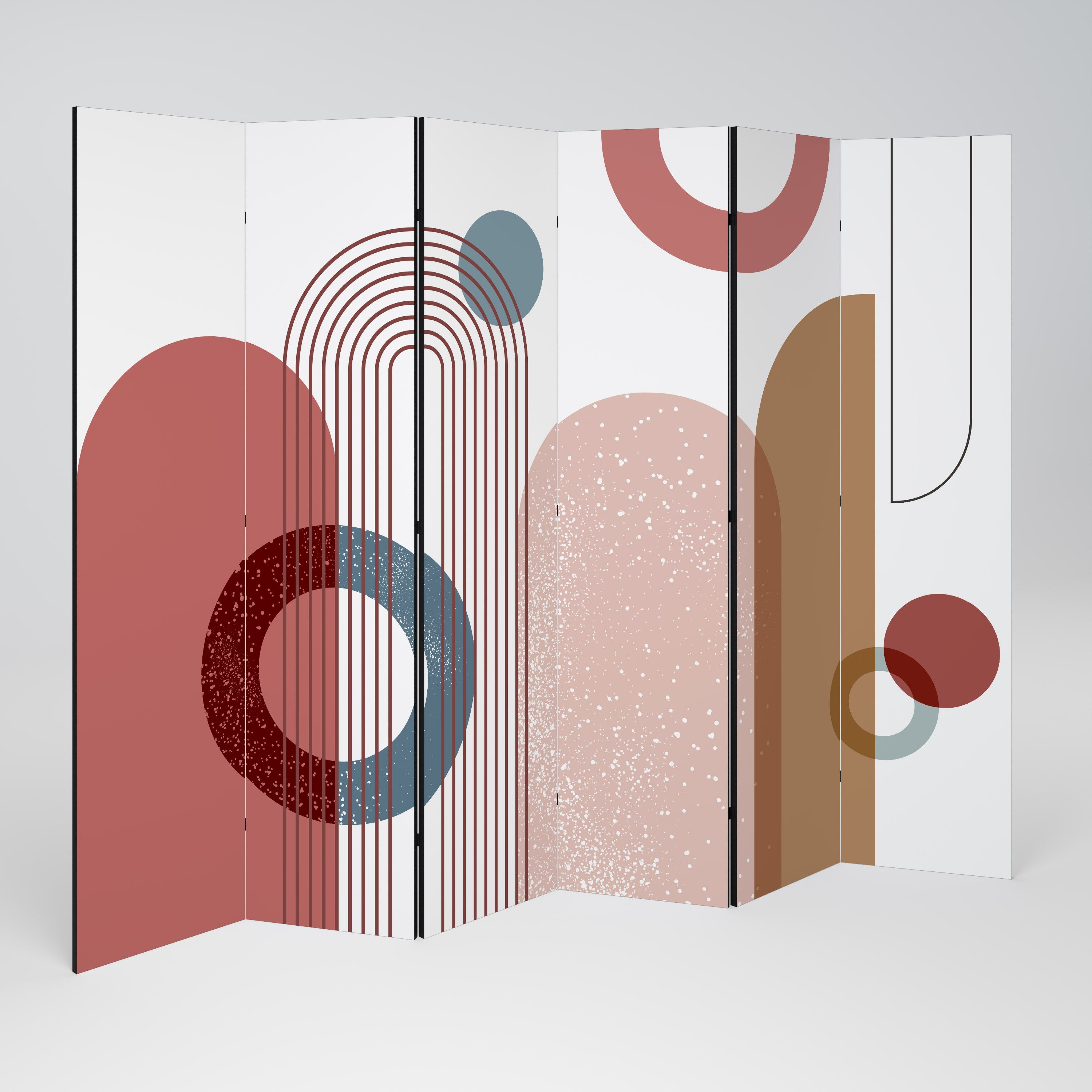 SHAPESCAPE LEAP Dekorativ rumsavdelare med 6 paneler