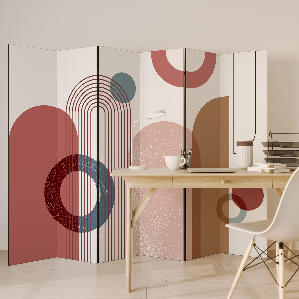 SHAPESCAPE LEAP 6-Panel Room Divider