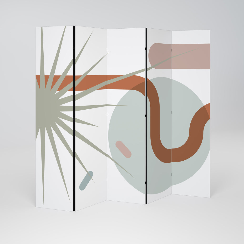 SHAPESHIFT FUSION Dekorativ rumsavdelare – 5 paneler