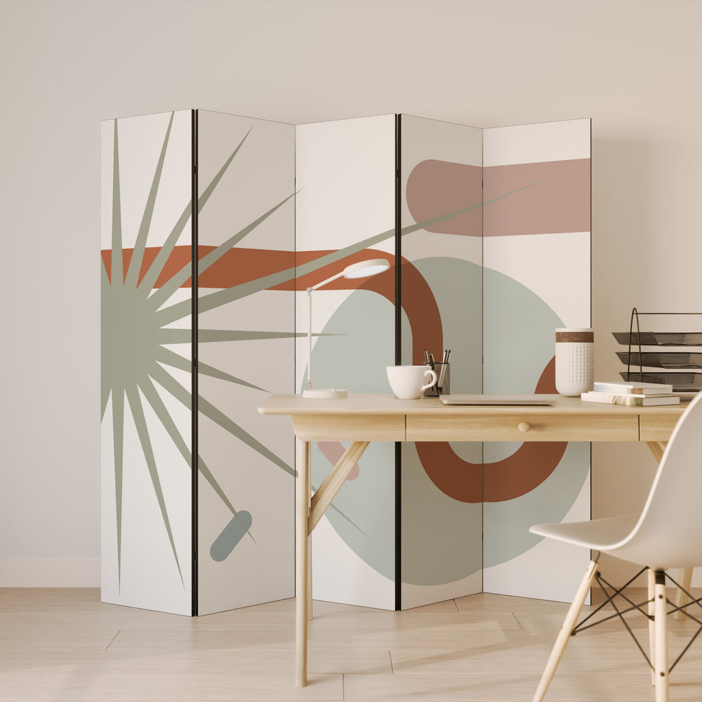 SHAPESHIFT FUSION Dekorativ rumsavdelare – 5 paneler