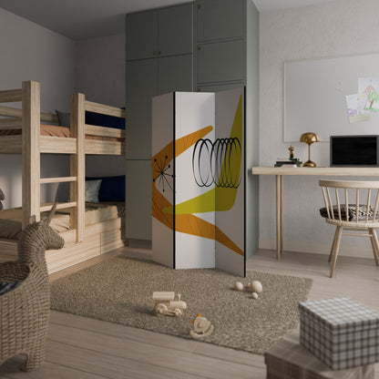 MAGNETIC HIT Dekorativ 3-panels rumsavdelare
