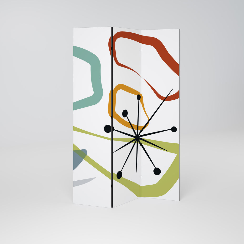 INTO THE RIM Dekorativ rumsavdelare – 3 paneler