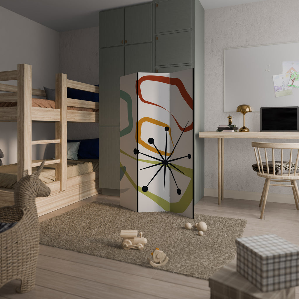 INTO THE RIM Dekorativ rumsavdelare – 3 paneler