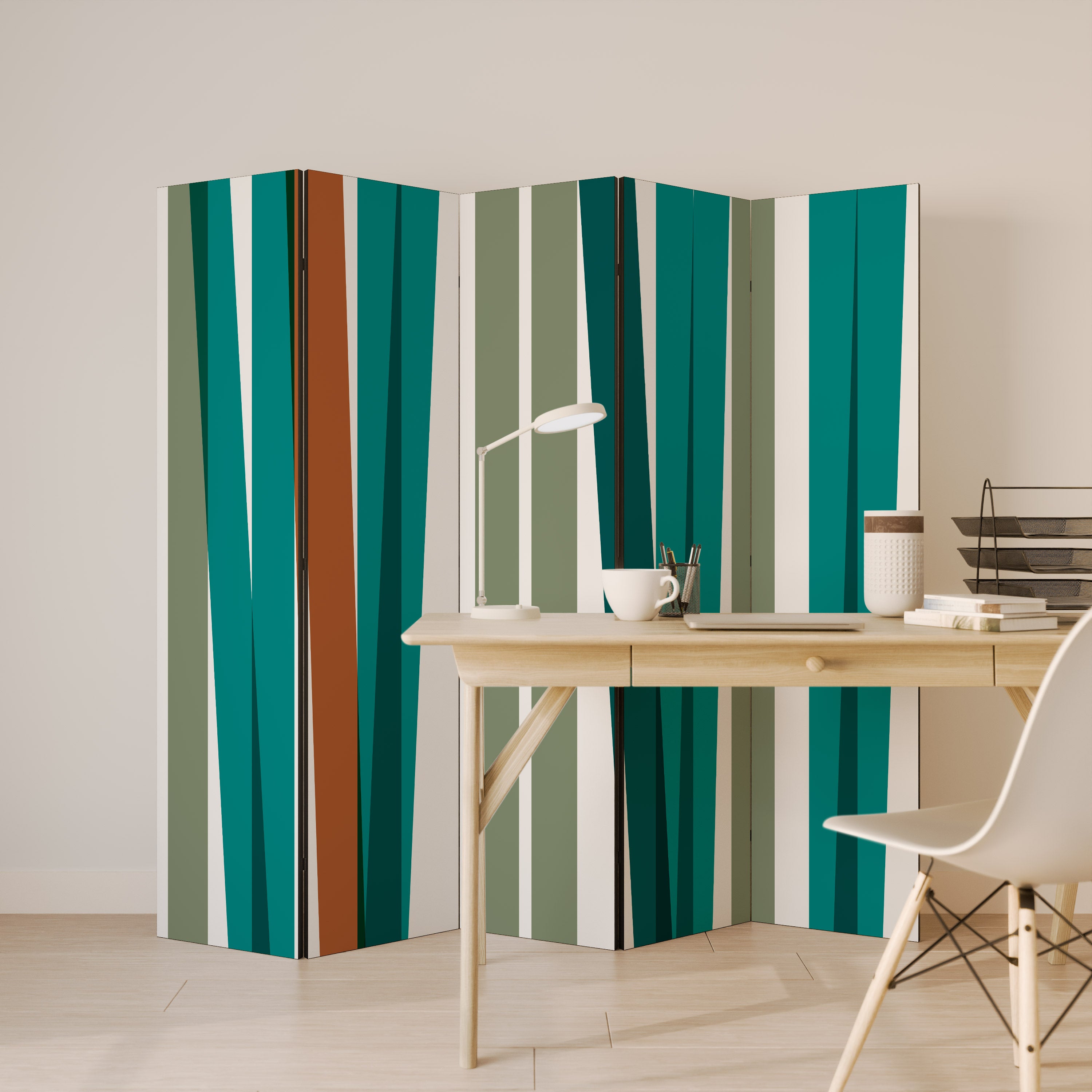 MEDLEY DROP 5-Panel Room Divider