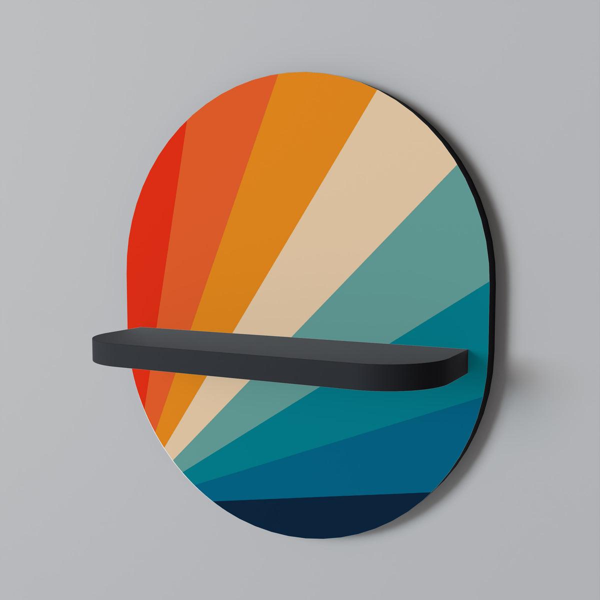 PRISM CONCUSSION Dekorationshylla