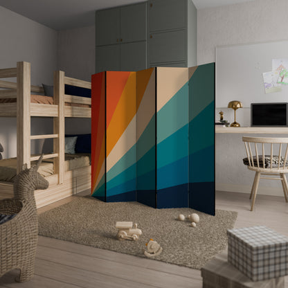 PRISM CONCUSSION Dekorativ rumsavdelare – 5 paneler