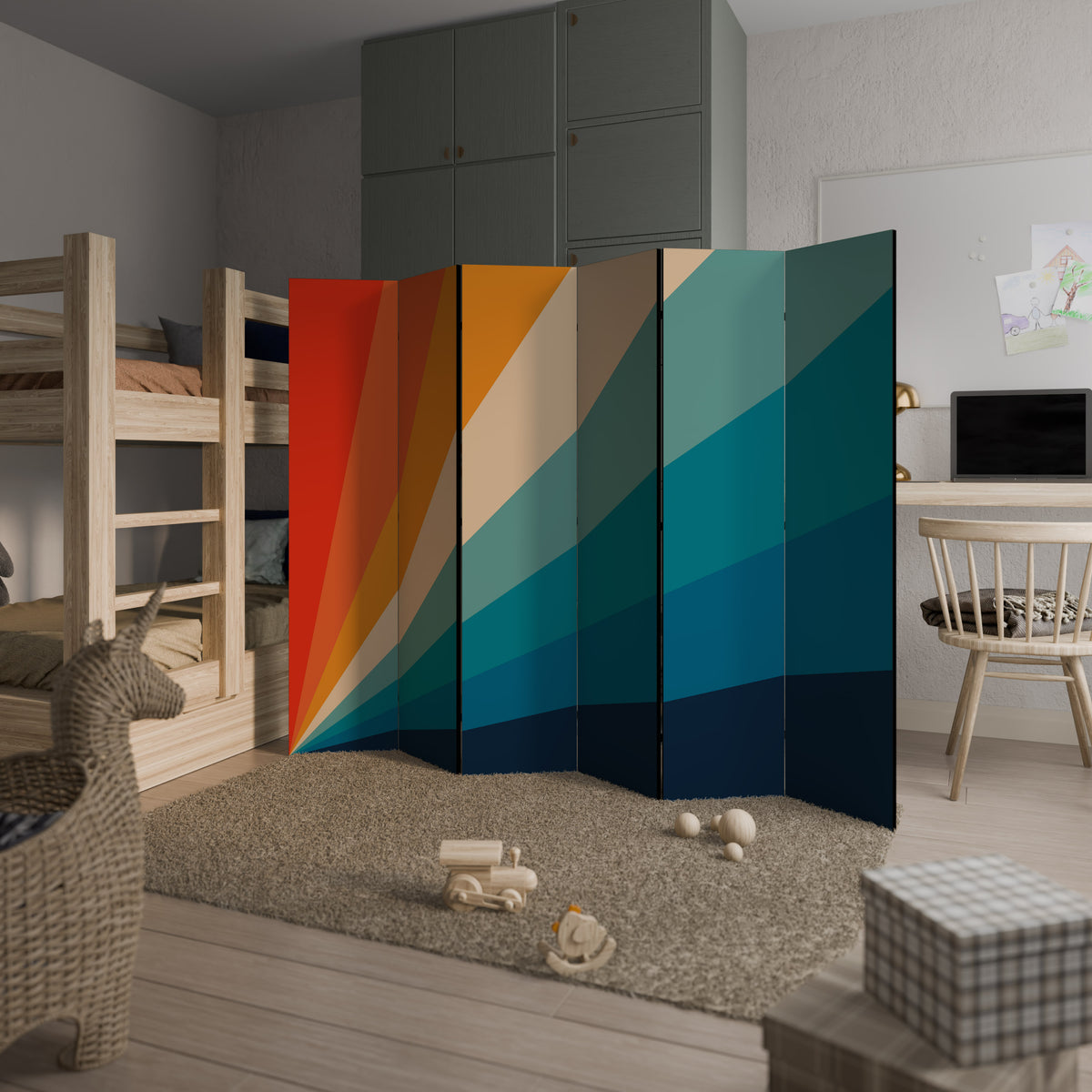 PRISM CONCUSSION Rumsavdelare 6 paneler
