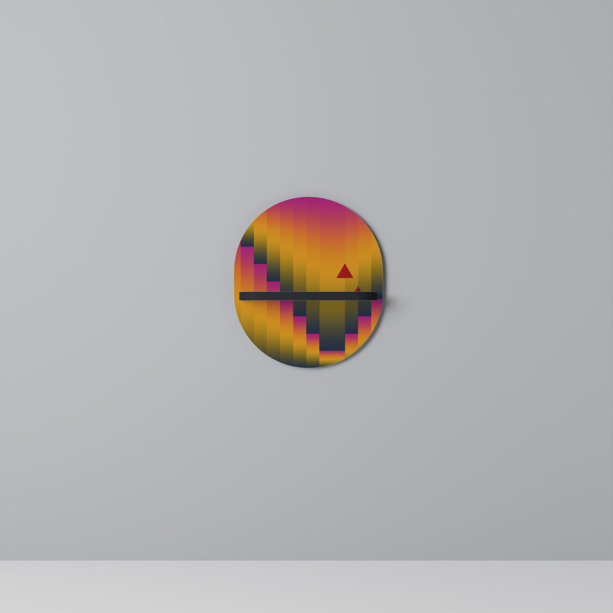 GOLDEN FADE Dekorationshylla