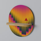 GOLDEN FADE Dekorationshylla