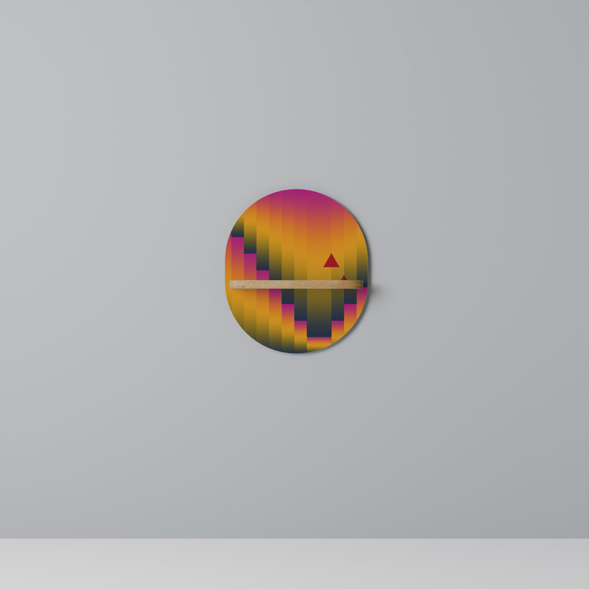 GOLDEN FADE Dekorationshylla