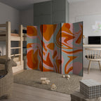 FLOATING BURN Rumsavdelare 6 paneler