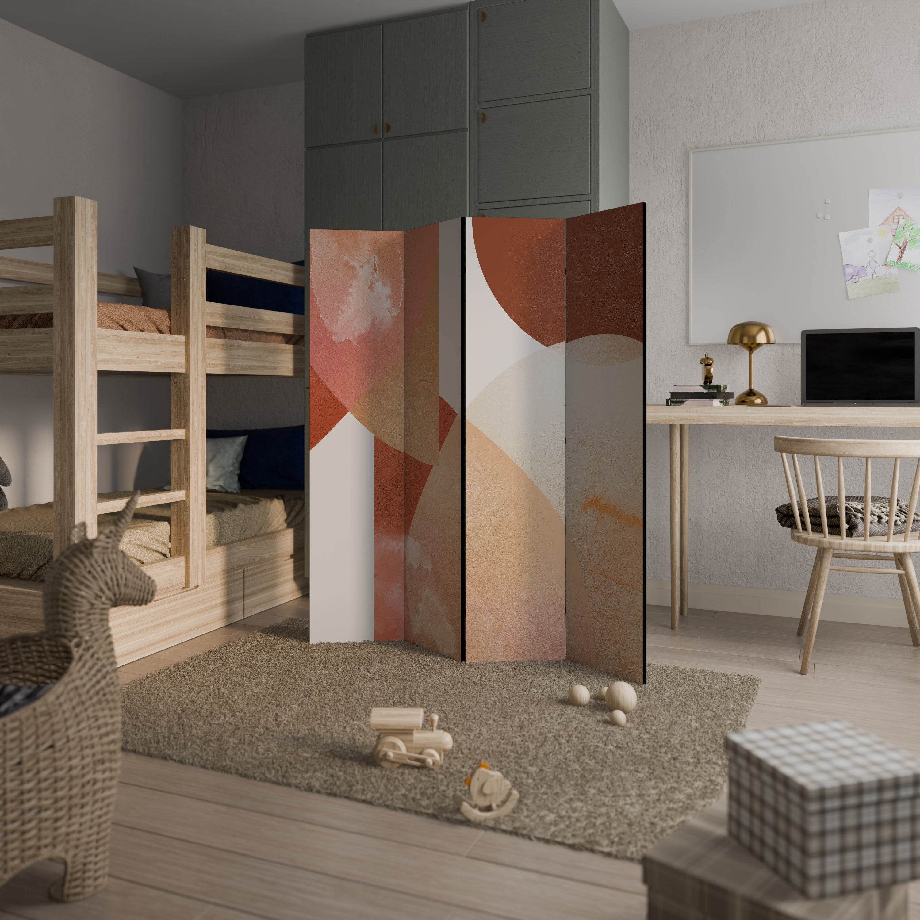 LEVITATING HOURS Rumsavdelare 4 paneler