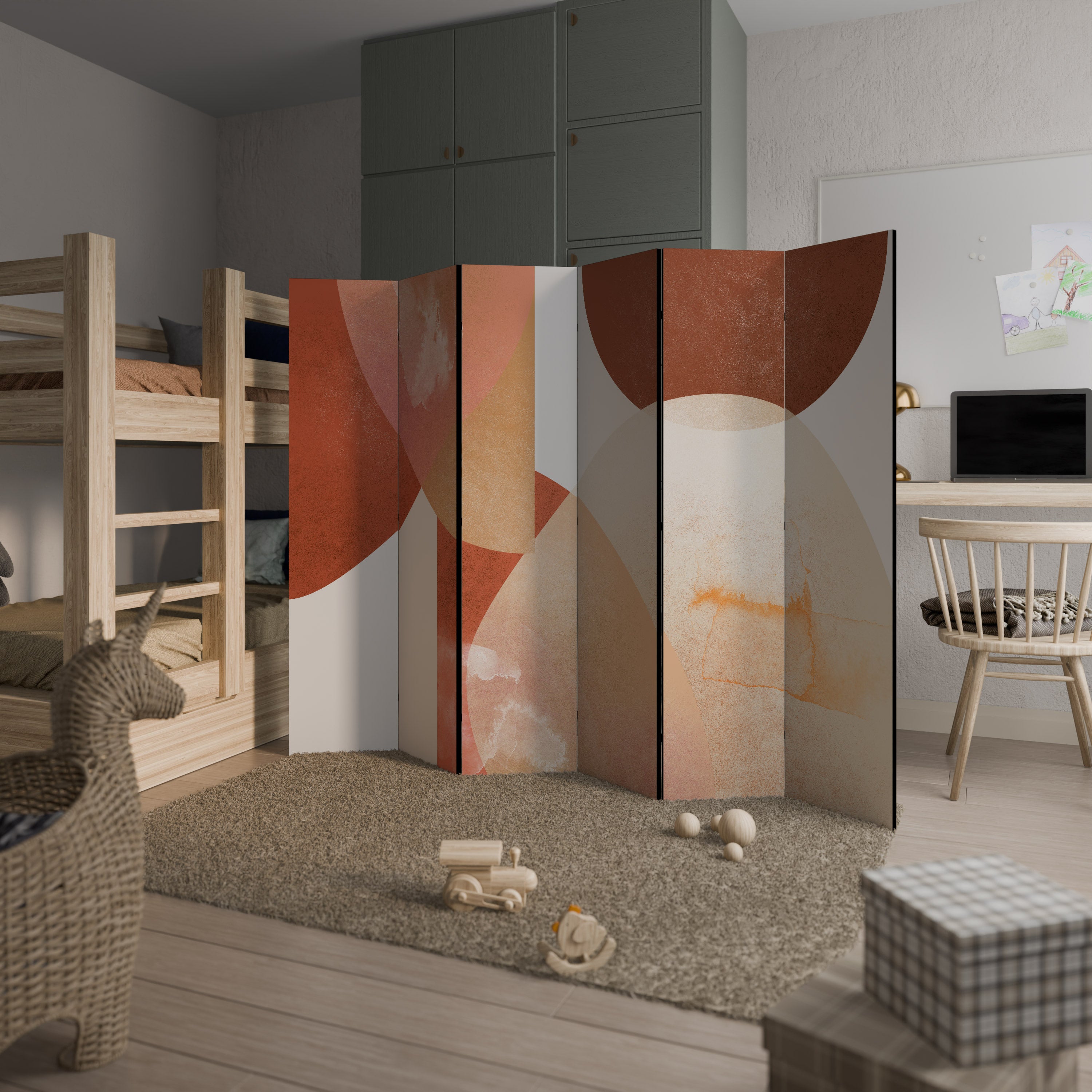 LEVITATING HOURS Rumsavdelare 6 paneler