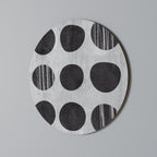 GHOSTLY GRADIENTS Round Wall Art