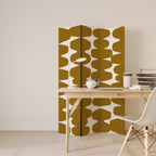 MOLTEN ECHOES Dekorativ rumsavdelare – 3 paneler