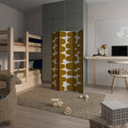 MOLTEN ECHOES Dekorativ rumsavdelare – 3 paneler