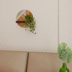 GRADIENT PICKS Rund konsthylla i svart finish