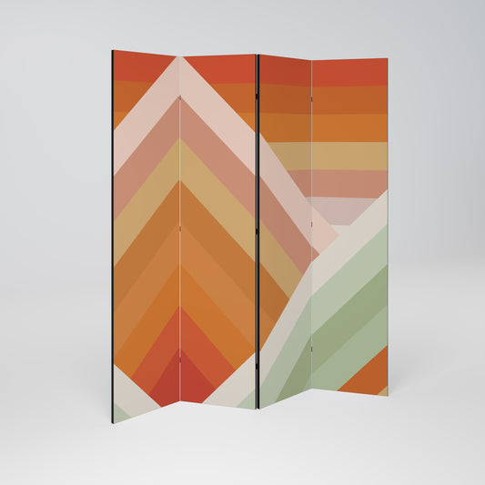 GRADIENT PICKS Rumsavdelare 4 paneler