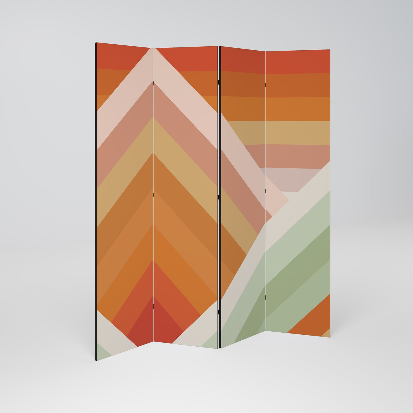 GRADIENT PICKS Rumsavdelare 4 paneler