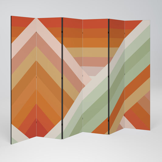 GRADIENT PICKS Rumsavdelare 6 paneler
