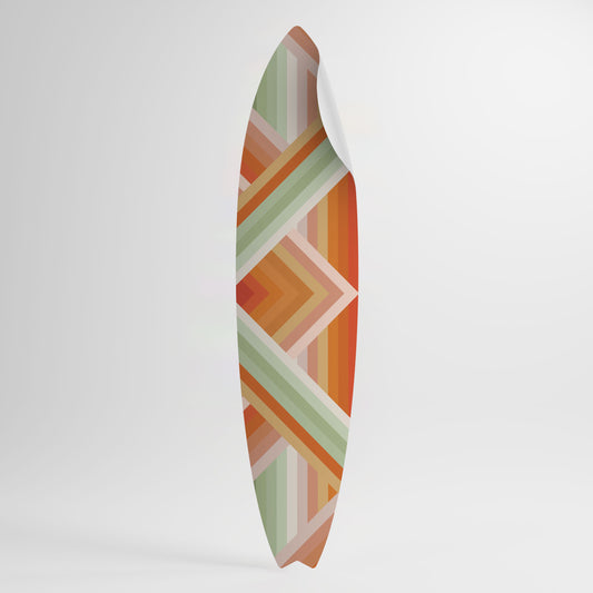 GRADIENT PICKS Väggdekal surfbräda
