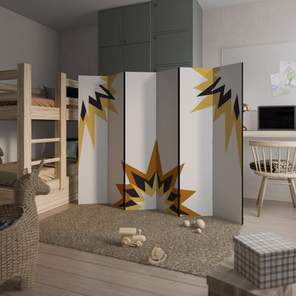 EXPLOSIVE HARMONY 6-Panel Room Divider