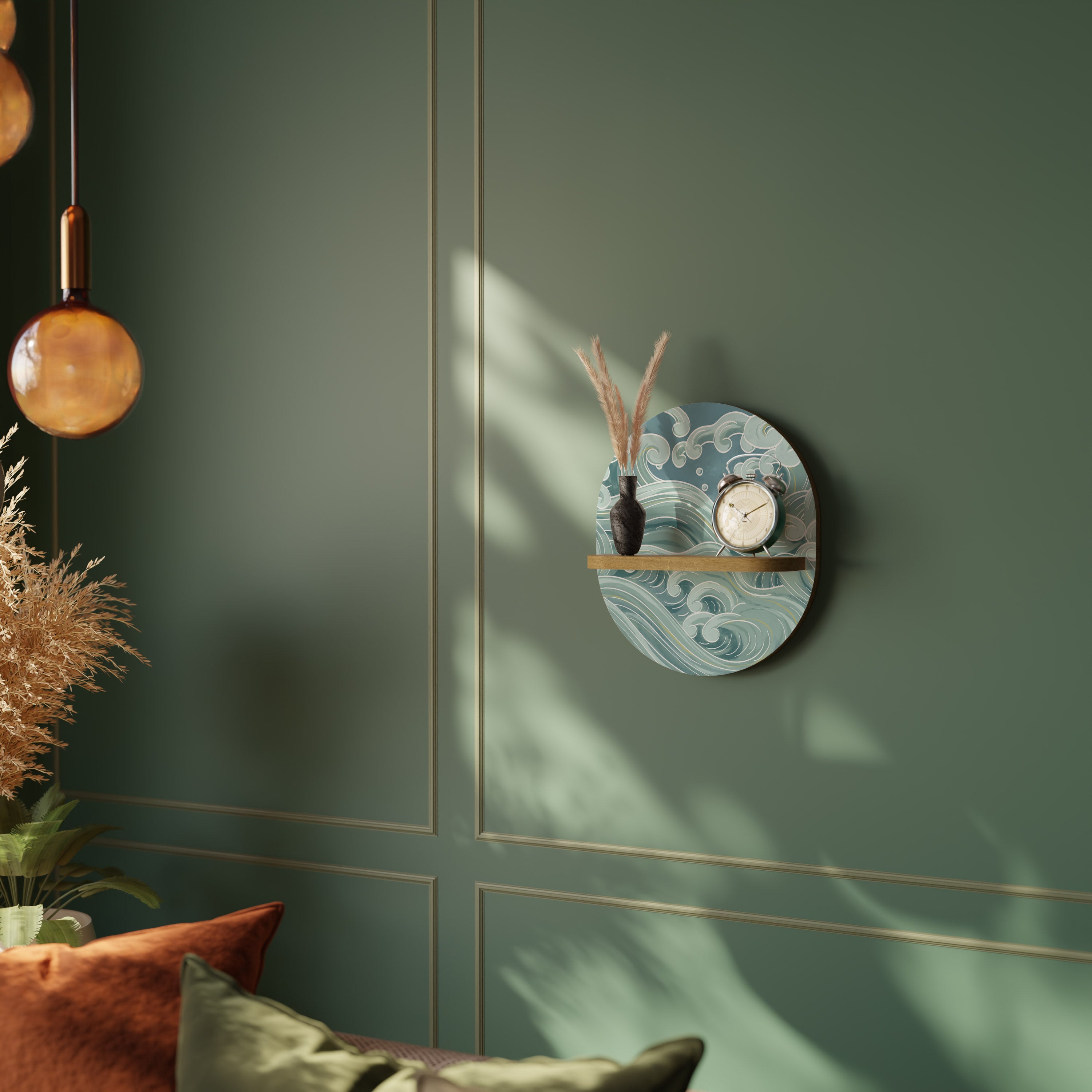 ASIAN SWAY Art Shelf